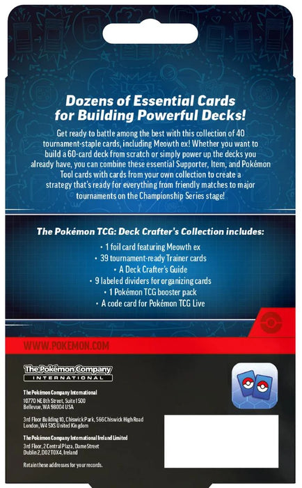 Pokémon TCG: Poke Deck Crafter's Collection (Julkaisu 23.10.2026)