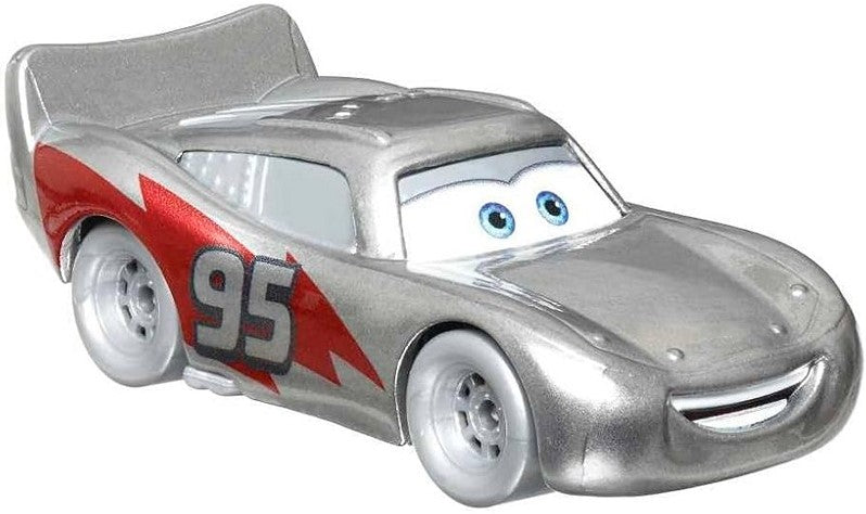 Disney Cars 100 vuotta juhla auto Salama McQueen hopeanvärinen