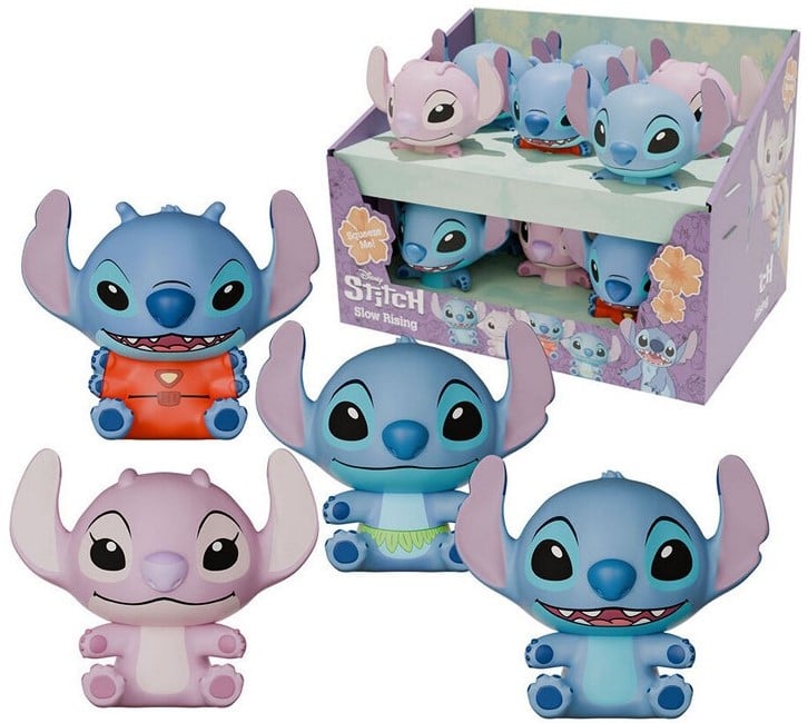 Disney Stitch Squishy puristelu lelu - lajitelma