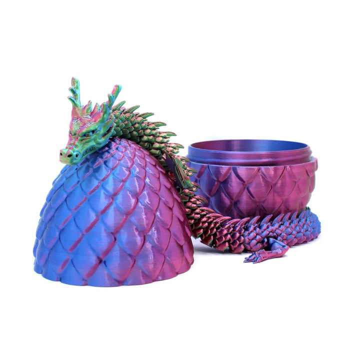 Drakliths 3D lohikäärme ja muna 15cm - lajitelma