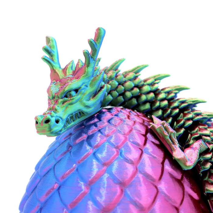 Drakliths 3D lohikäärme ja muna 15cm - lajitelma
