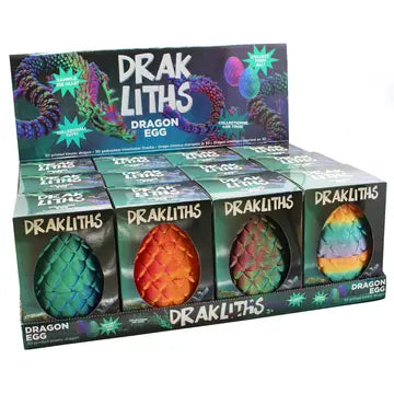 Drakliths 3D lohikäärme ja muna 15cm - lajitelma