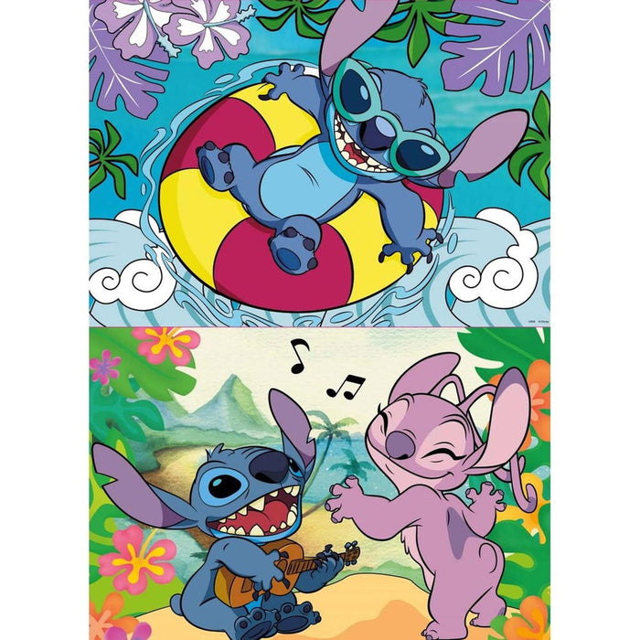 Educa Stitch & Angel palapeli, 2 x 100 palaa