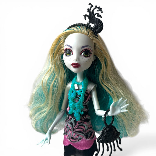 Monster High Frights camera action! Black Carpet Lagoona Blue nukke - Second Hand