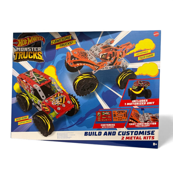 Hot Wheels Metal Tech auto rakennussarja