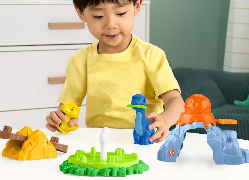Fisher Price Little People Dinosaurus leikkipuisto