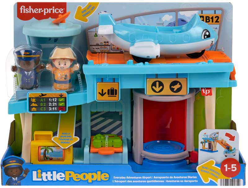Fisher Price Little People Lentokenttä -leikkisetti