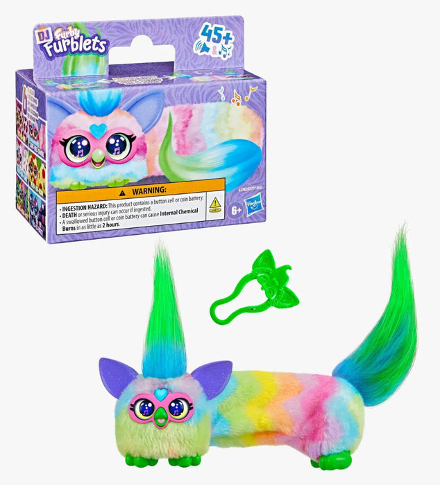 Furby DJ Furblets Can-Dee-Swirl Interaktiivinen pehmolelu