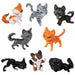 Warrior Cats Mystery Soturikissa figuuri - yllätyspakkaus