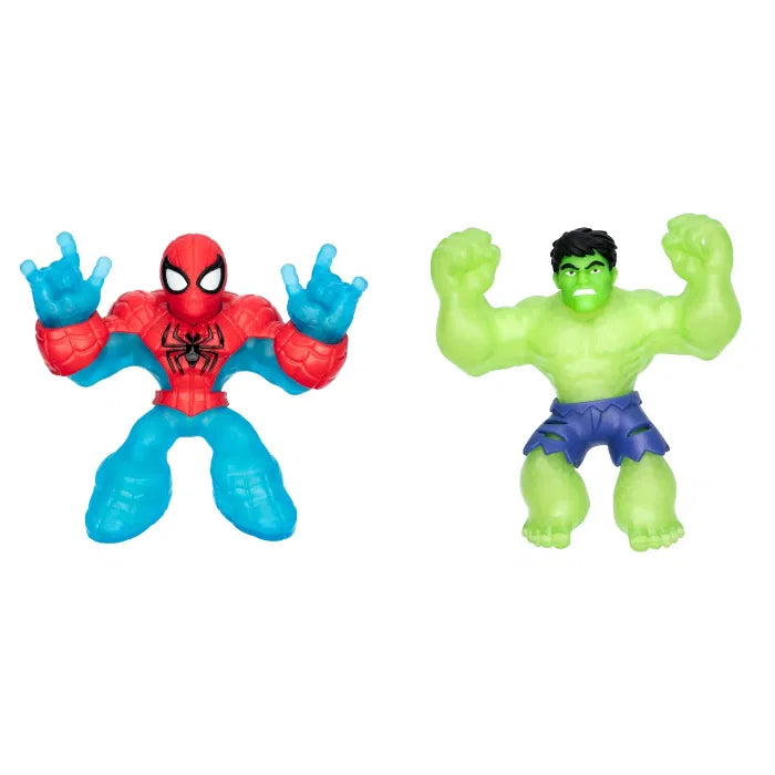 Goo Jit Zu Marvel Glow Spiderman venyvä hahmo