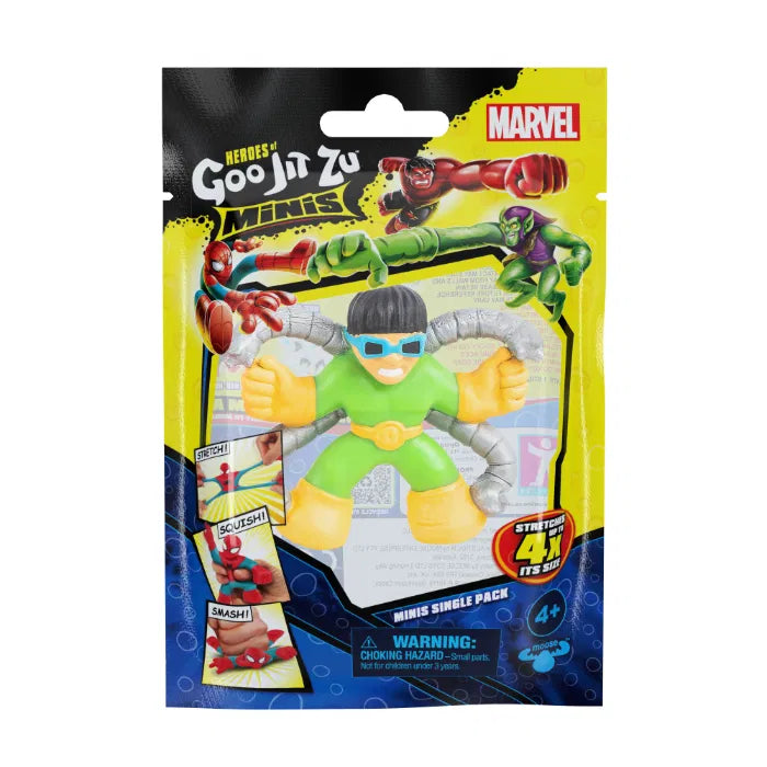Goo Jit Zu Marvel Minis super strech hahmo - lajitelma