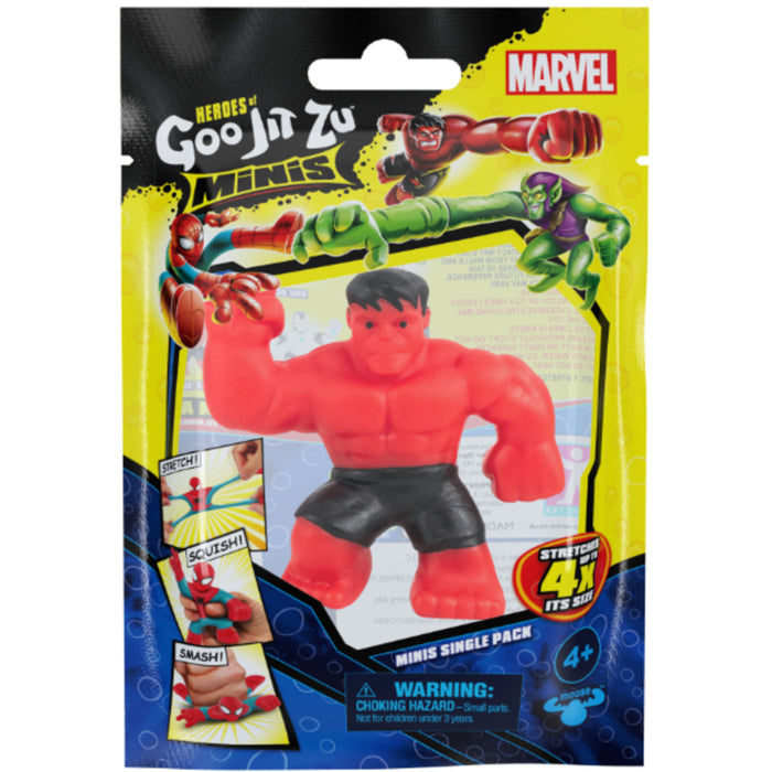 Goo Jit Zu Marvel Minis super strech hahmo - lajitelma