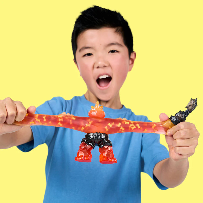 Goo Jit Zu Meteor Madness super strech hahmo S2 - Lava Rhinostone