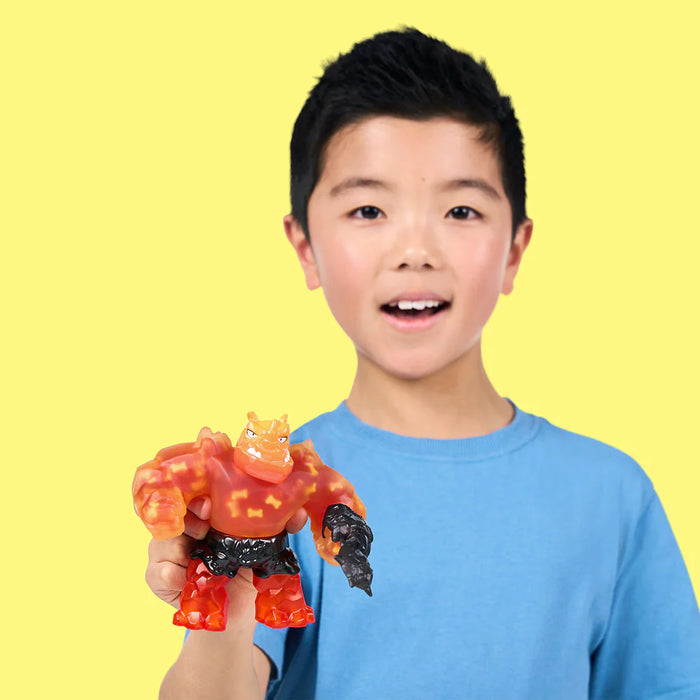 Goo Jit Zu Meteor Madness super strech hahmo S2 - Lava Rhinostone