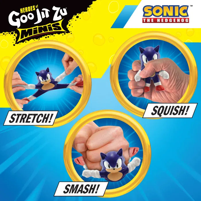 Goo Jit Zu Sonic Minis super strech hahmo - lajitelma