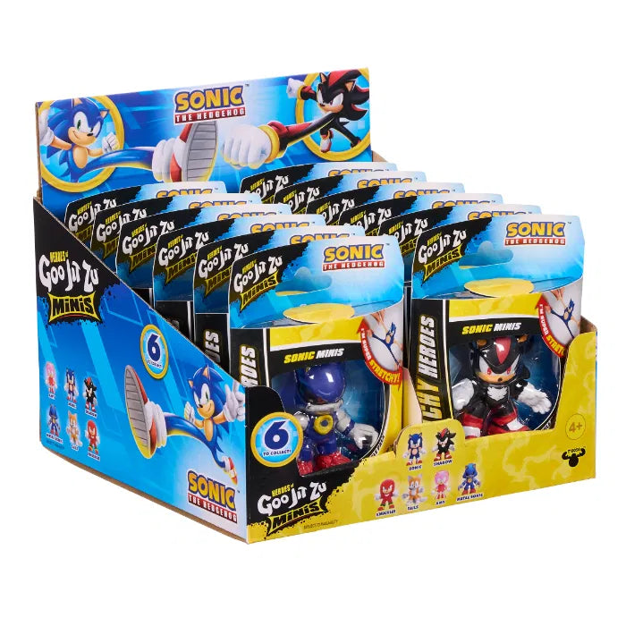 Goo Jit Zu Sonic Minis super strech hahmo - lajitelma