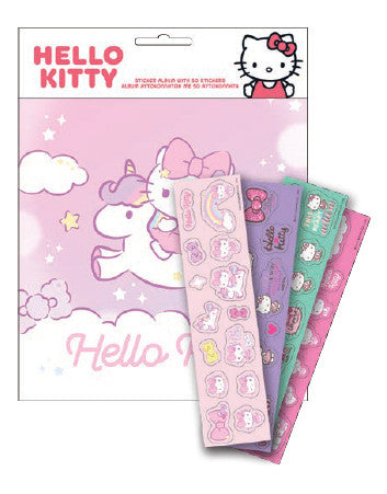 Hello Kitty tarravihko ja tarrat 50kpl