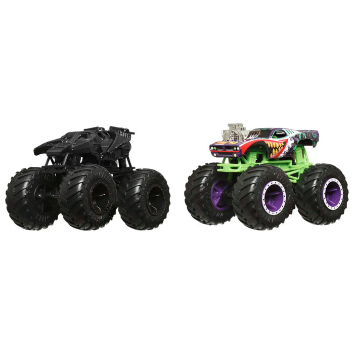 Hot Wheels Monster Trucks DC 2-pack - Batman vs The Joker