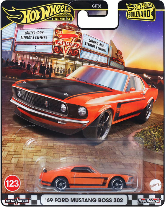 Hot Wheels Premium Boulevard '69 Ford Mustang Boss 302
