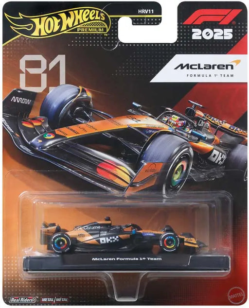 Hot Wheels Premium F1 McLaren team Oscar Piastri #81