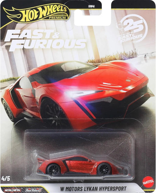 Hot Wheels Premium Fast & Furious W Motors Lykan Hypersport