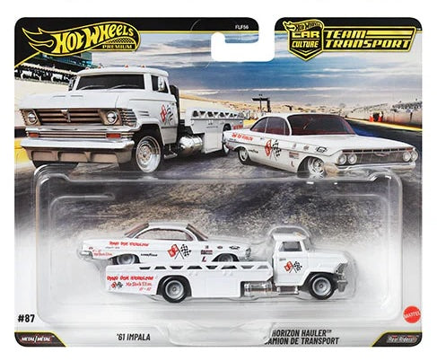 Hot Wheels Premium Team Transport '61 Impala & Horizon Hauler #87
