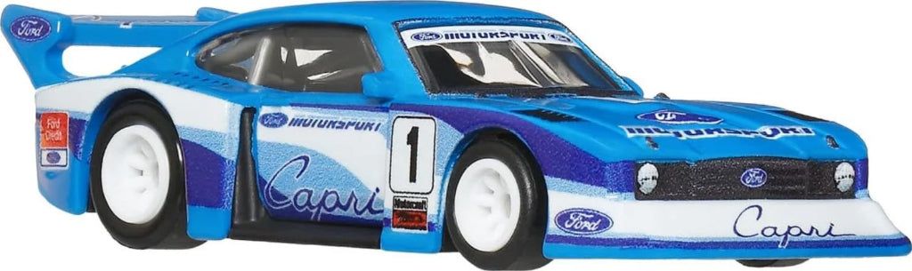 Hot Wheels Premium Team Transport Ford Capri Gr5 & Fleet Flyer #88