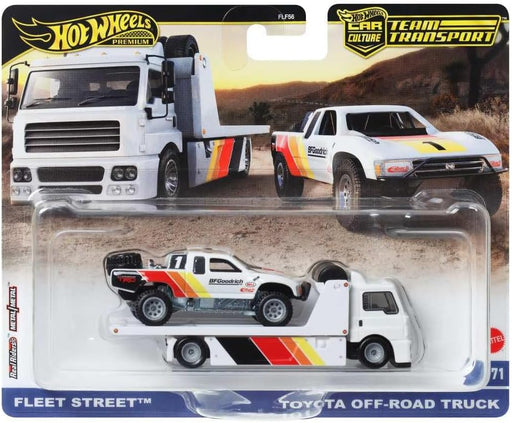 Hot Wheels Premium Team Transport; Toyota Off Road Truck #71