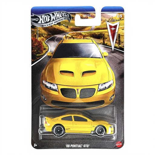Hot Wheels Silver Series '06 Pontiac GTO Yellow 2/5