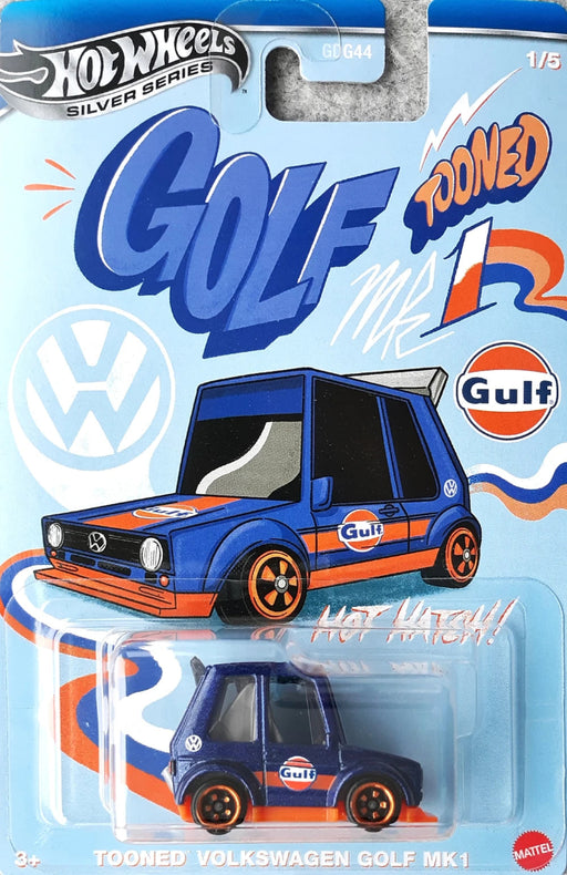 Hot Wheels Tooned Gulf Volkswagen Golf MK1