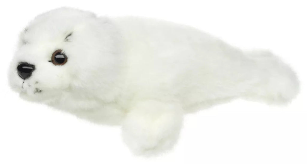 Hylje kuutti pehmolelu valkoinen 21cm
