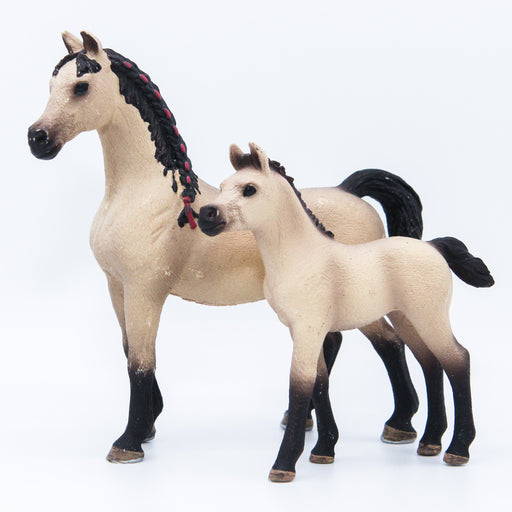 Schleich Arabialainen hevonen ja varsa - Second Hand