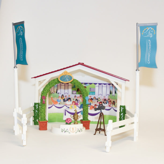 Schleich hevosnäyttelyn katsomo - Second Hand