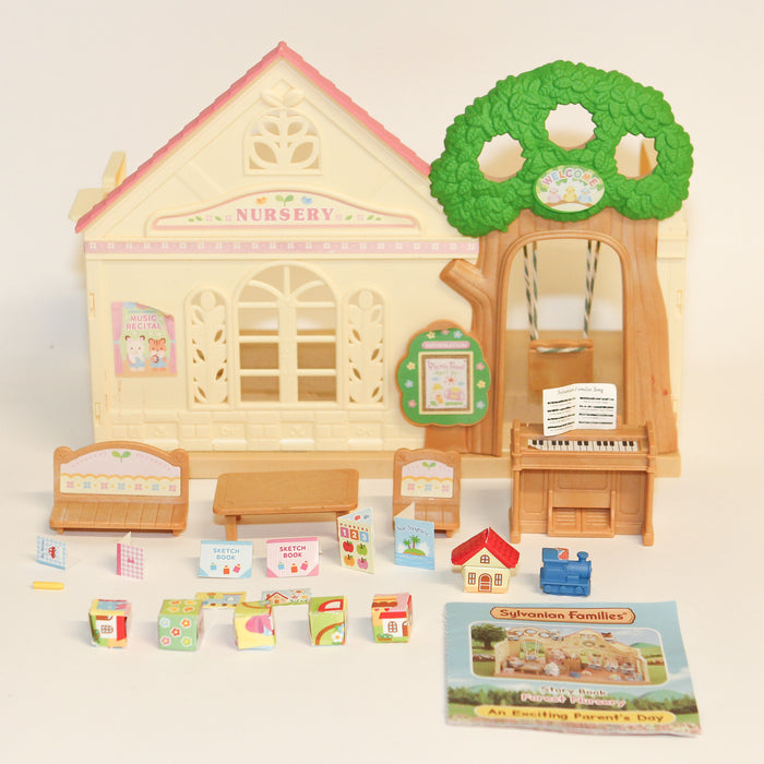 Sylvanian Families Forest Nursery Päiväkoti - Second Hand