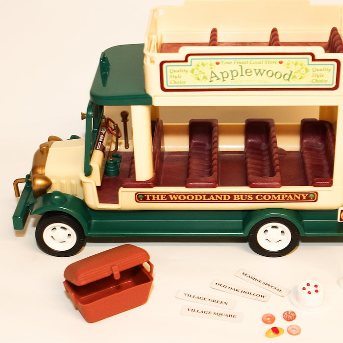 Sylvanian Families Applewood 2-kerroksinen Bussi - Second Hand