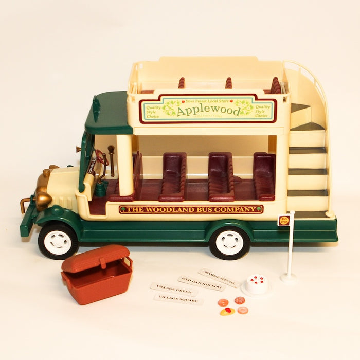 Sylvanian Families Applewood 2-kerroksinen Bussi - Second Hand