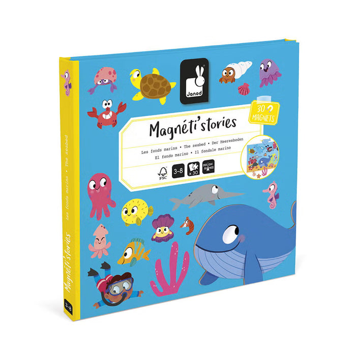 Janod Magneettileikki kirja - Sukellus
