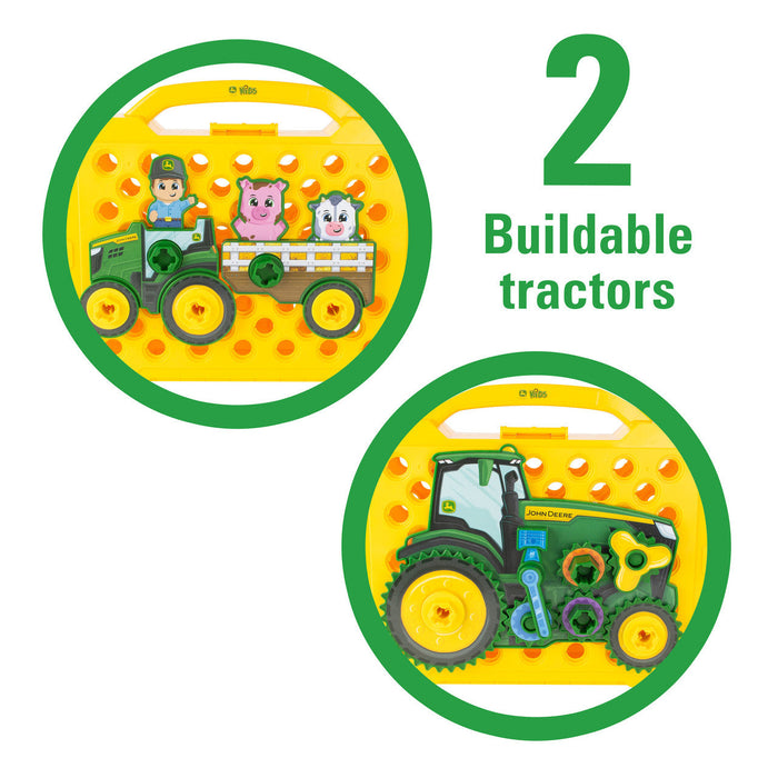 John Deere Build-A-Buddy aktiviteettilauta ja pora 18kk+