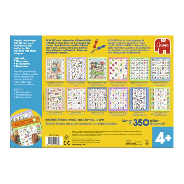 Jumbo Electro Esikoulu tehtävät 4+