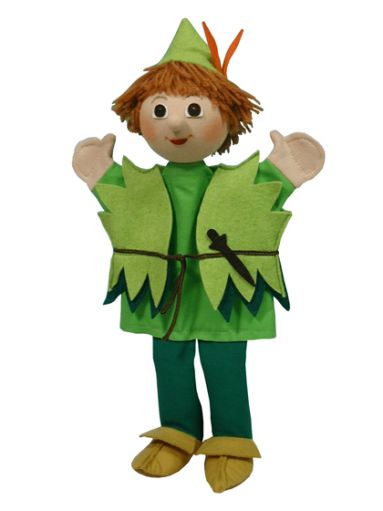 Käsinukke Peter Pan 33cm