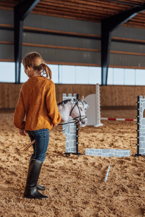 Keppihevonen hiekka Luna + suitset