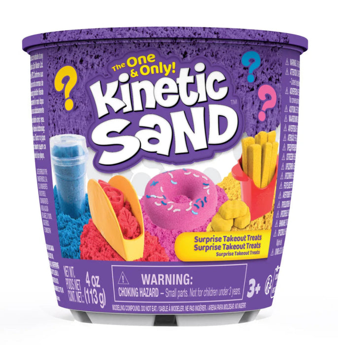 Kinetic Sand Tasty Treats taikahiekka yllätys pakkaus