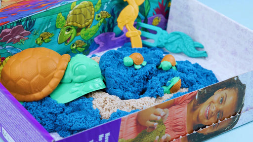 Kinetic Sand Turtle Beach taikahiekka setti