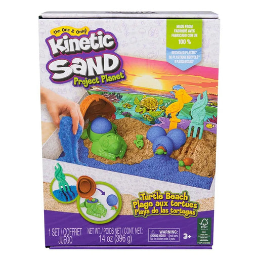 Kinetic Sand Turtle Beach taikahiekka setti