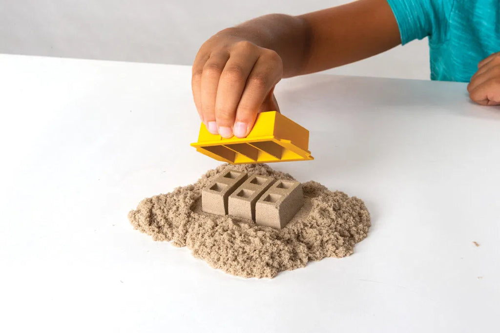 Kinetic Sand kaiva ja murskaa taikahiekka setti