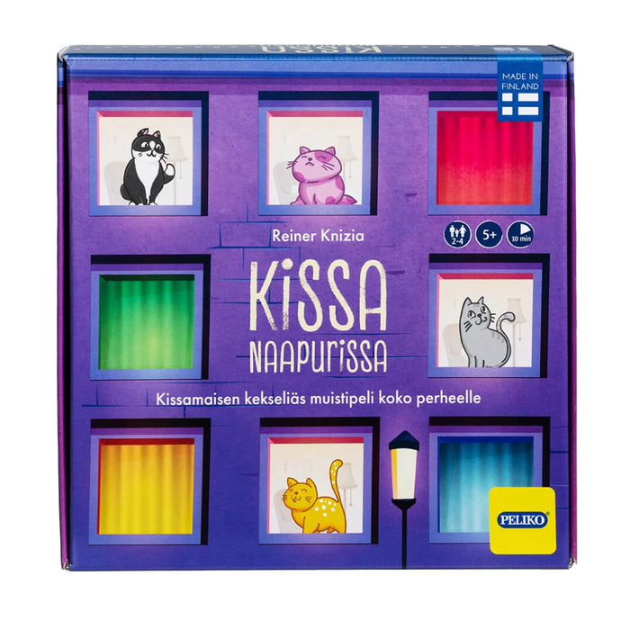 Kissa naapurissa muistipeli 5+