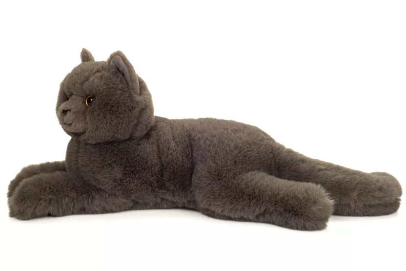 Teddy Hermann harmaa Kissa pehmolelu 36cm