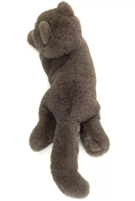 Teddy Hermann harmaa Kissa pehmolelu 36cm