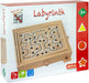 Klassinen puinen Labyrintti peli