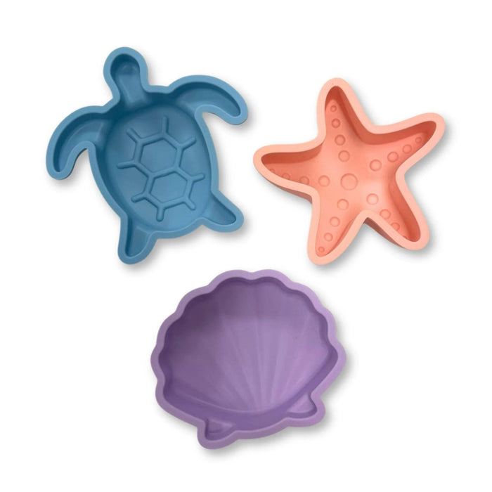 Lasten silikoniset hiekkalelut - Sea Animals